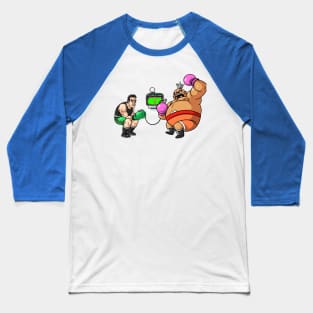 Little Mac and King Hippo Baseball T-Shirt